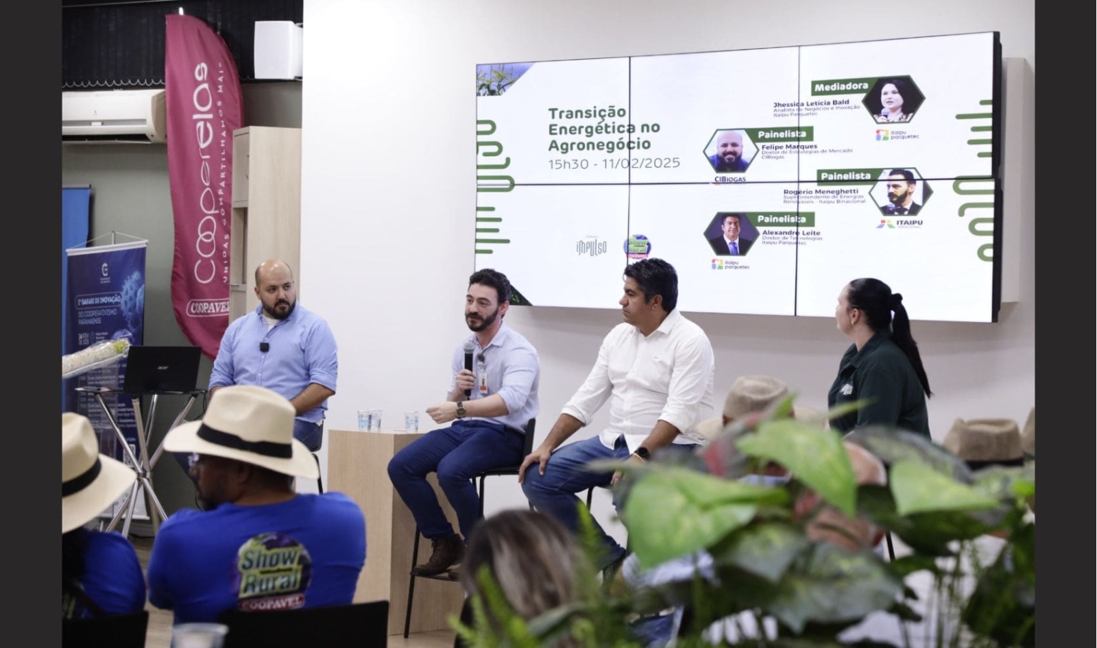 Transição energética no agronegócio é tema de painel no Espaço Impulso