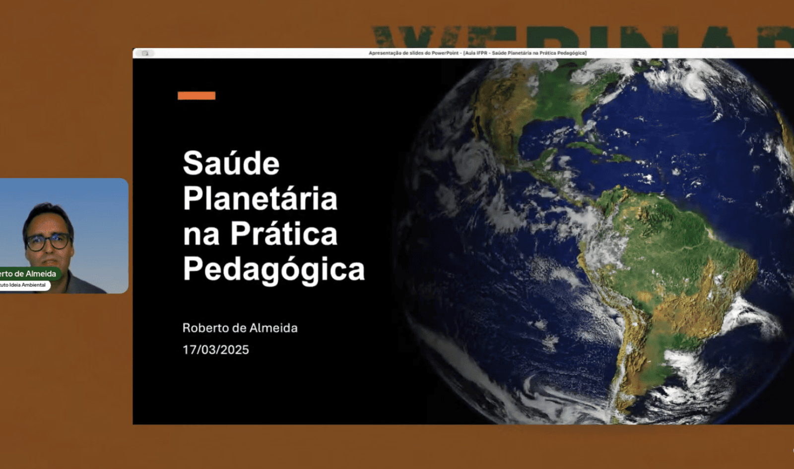 Webinar fortalece parceria entre Itaipu Binacional, Itaipu Parquetec e IFPR na promoção de práticas sustentáveis