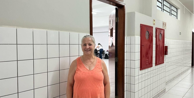 “O saber não ocupa lugar” diz aluna de 63 anos da Unipar