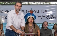 Acordo inédito vai permitir compra de 3 mil hectares de terras para indígenas Avá-Guarani, no oeste do Estado