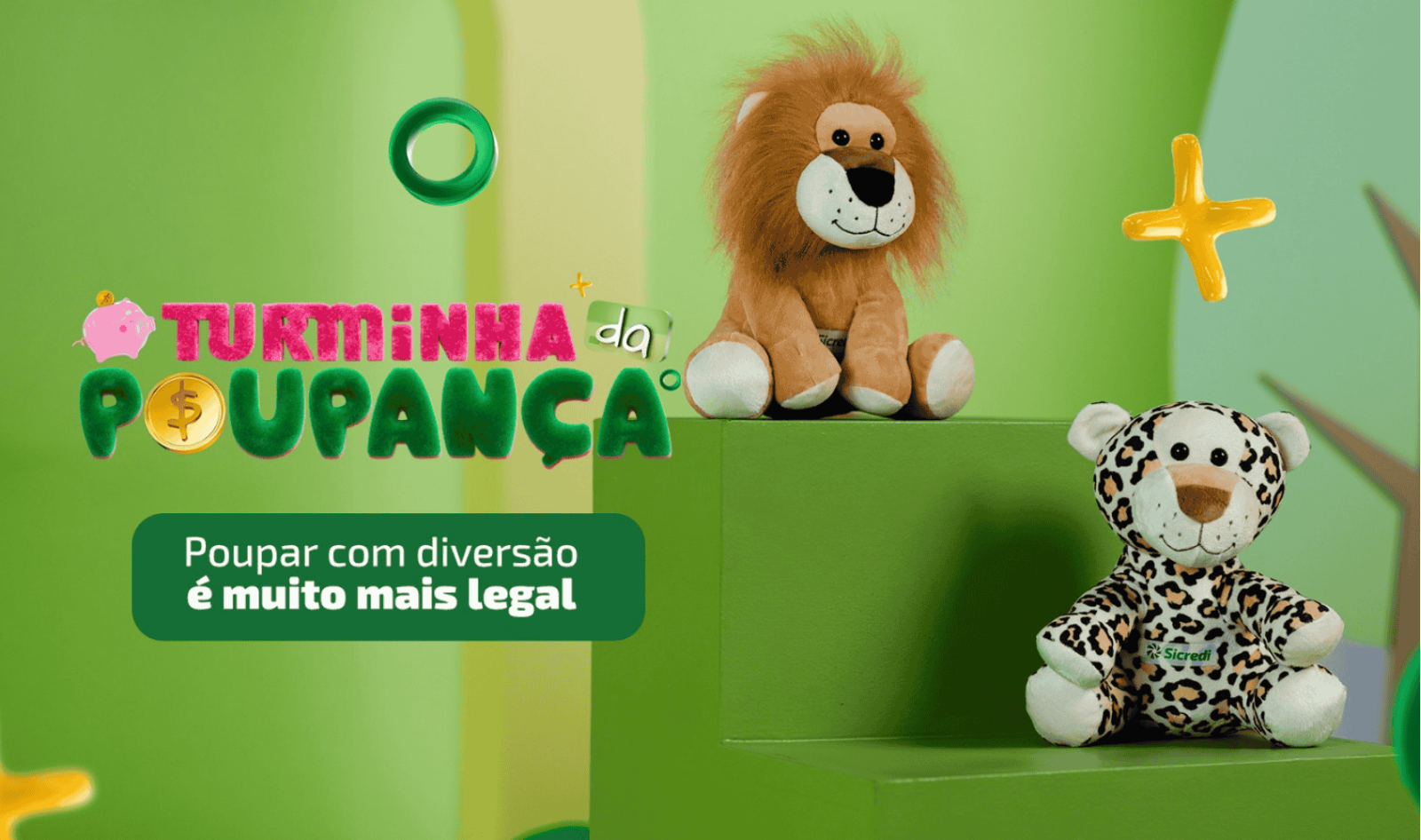 Sicredi Vanguarda lança campanha de poupança para público infantojuvenil com pelúcias colecionáveis