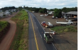 EPR Iguaçu realiza obras em trechos da BR-163 durante o fim de semana