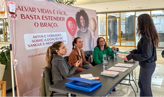 Catuaí Cascavel apoia Hemocentro de Cascavel em campanha de doação de sangue
