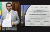 Assembleia Legislativa do Paraná é homenageada na França pelo Selo Diamante de Transparência
