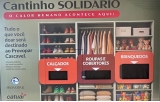 Cantinho Solidário do Catuaí Shopping Cascavel arrecada mais de 2 mil peças 