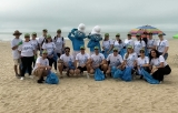 Mutirão de limpeza em praias e manguezais do litoral paulista e paranaense mobiliza voluntários