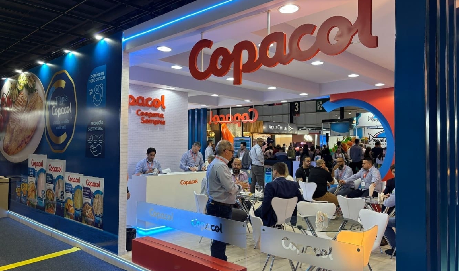 Copacol marca presença na Seafood Show Latin America