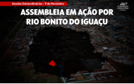 Assembleia Legislativa promove sessão extraordinária neste domingo (9) para agilizar repasse de recursos às famílias atingidas pelo tornado em Rio Bonito do Iguaçu