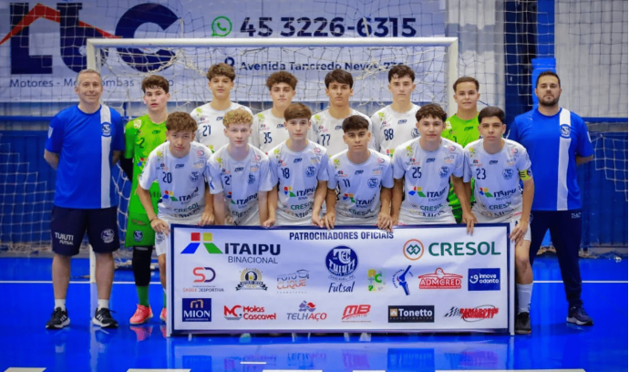 Tuiuti Futsal celebra desempenho positivo em 2025 e destaca apoio da Itaipu Binacional