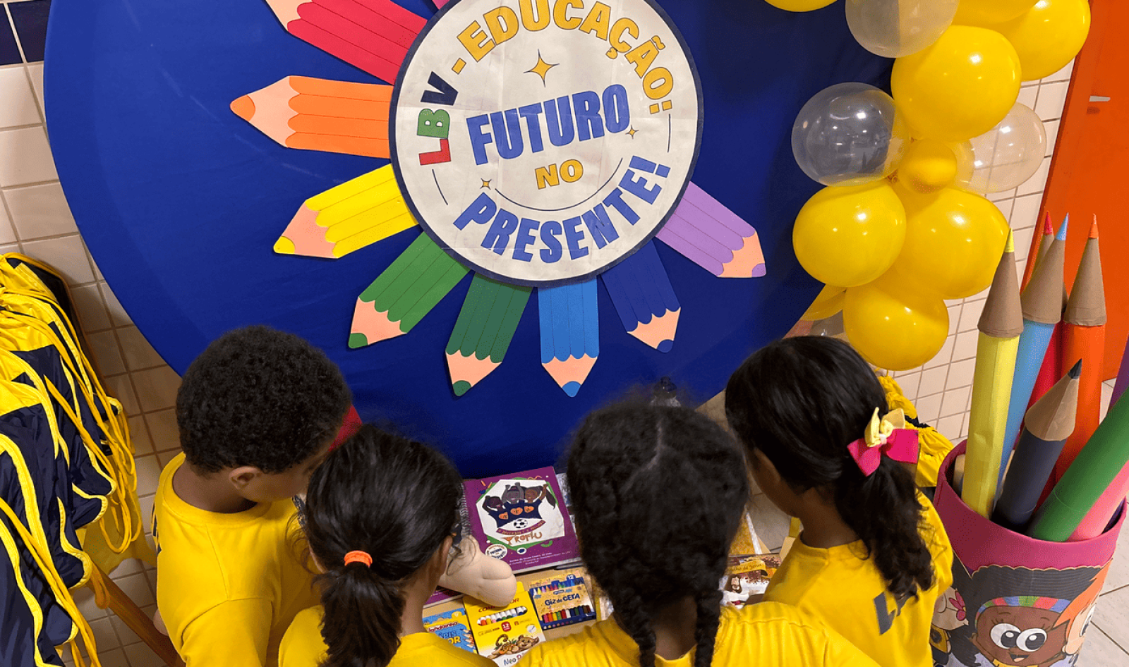 Educação que transforma: LBV de Cascavel fortalece o acesso ao aprendizado com entrega de kits pedagógicos para crianças e adolescentes