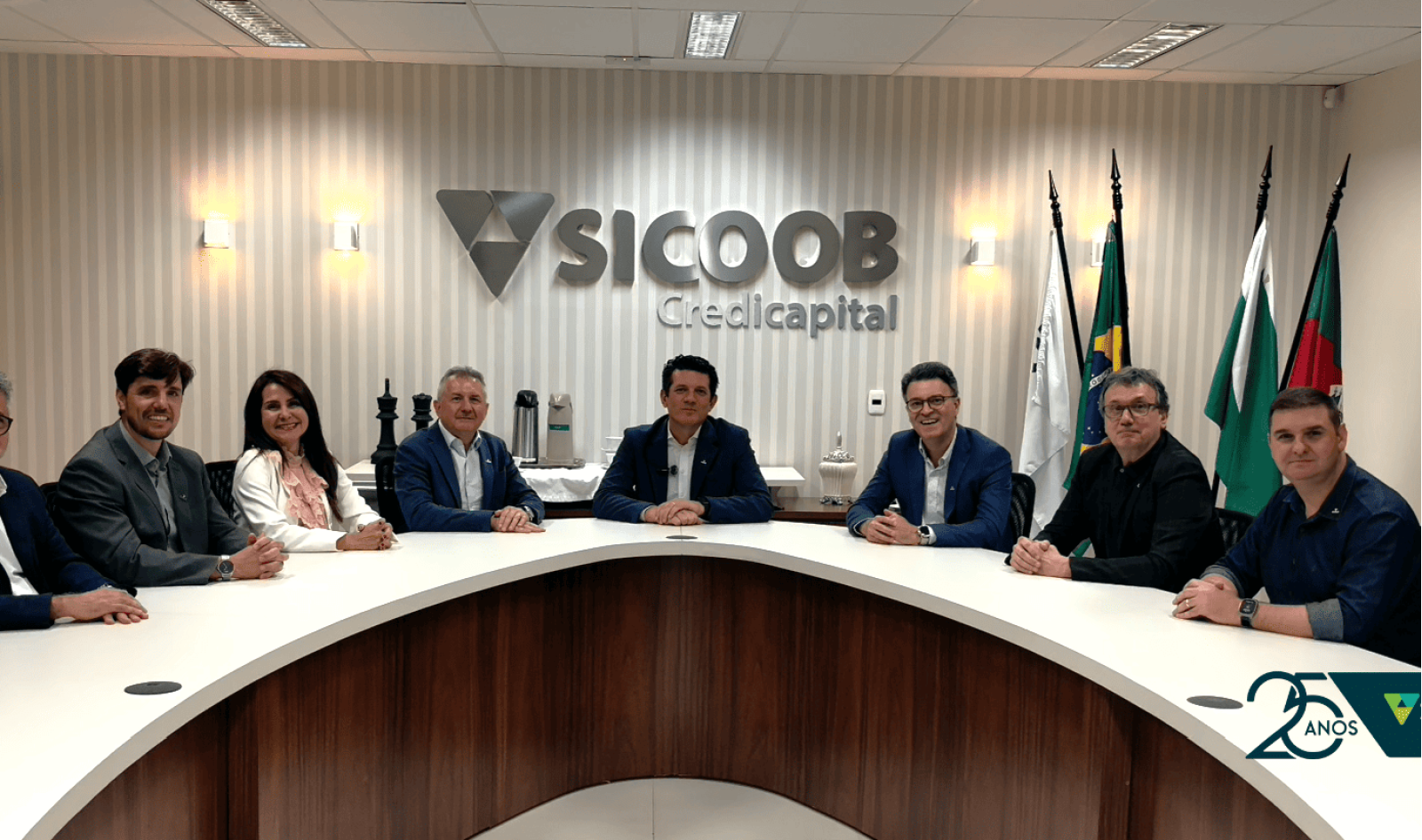 Sicoob Credicapital celebra 25 anos de história, cooperação e crescimento