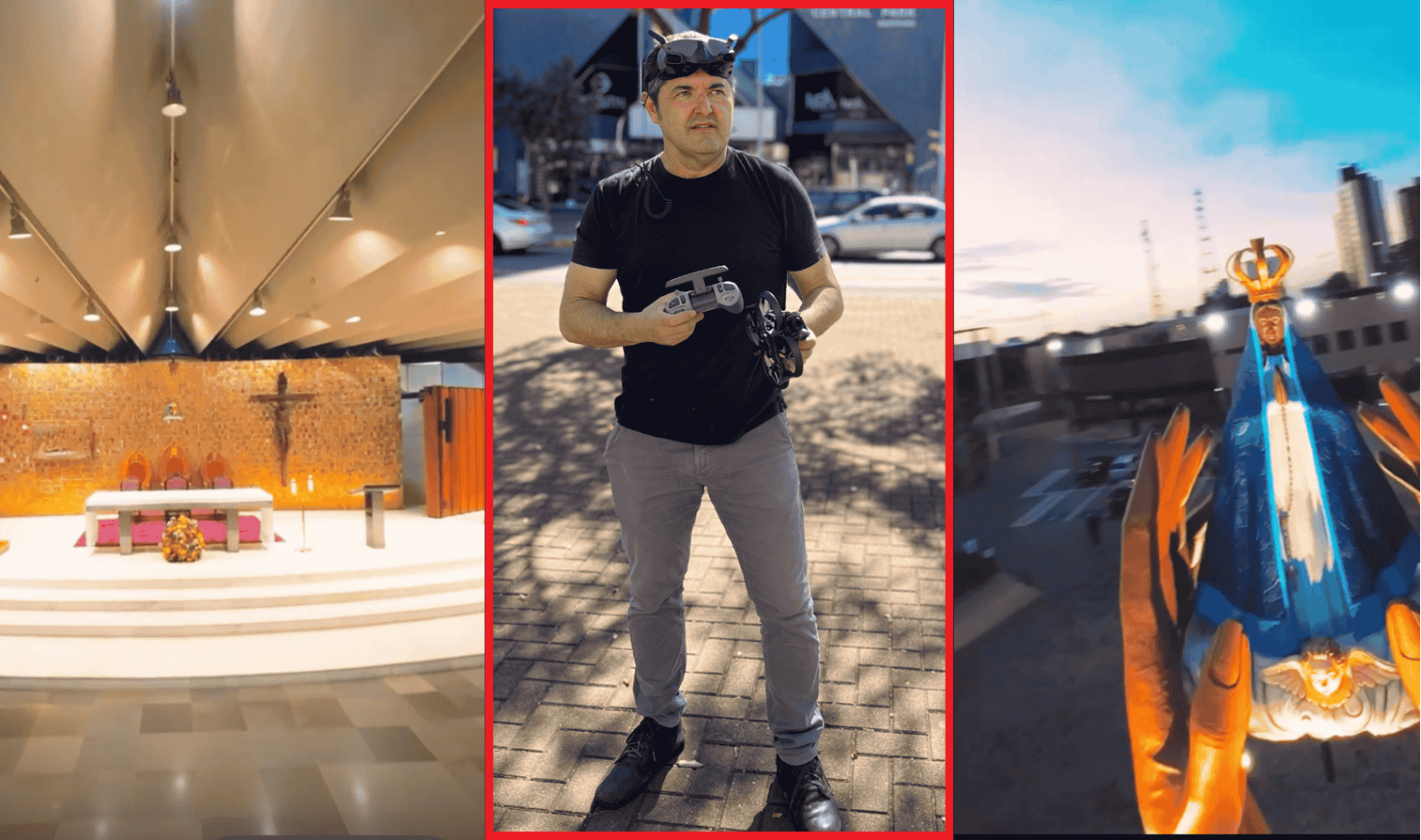 A câmera do Manoel criou asas