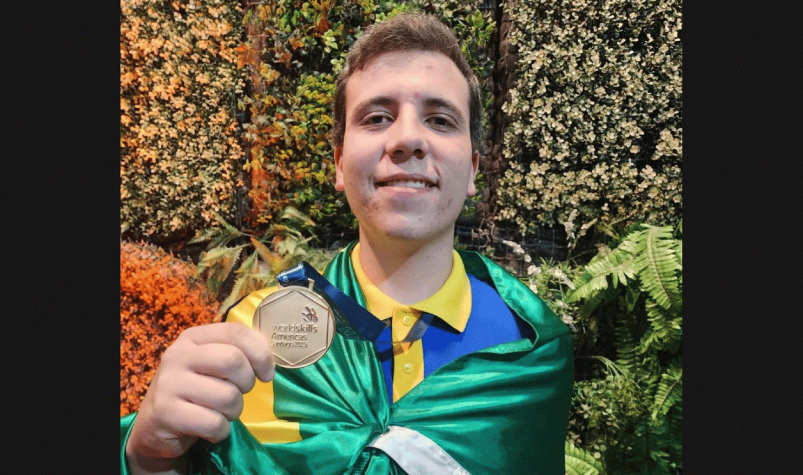 Cascavelense conquista ouro para o Brasil em mundial de profissões técnicas no Chile