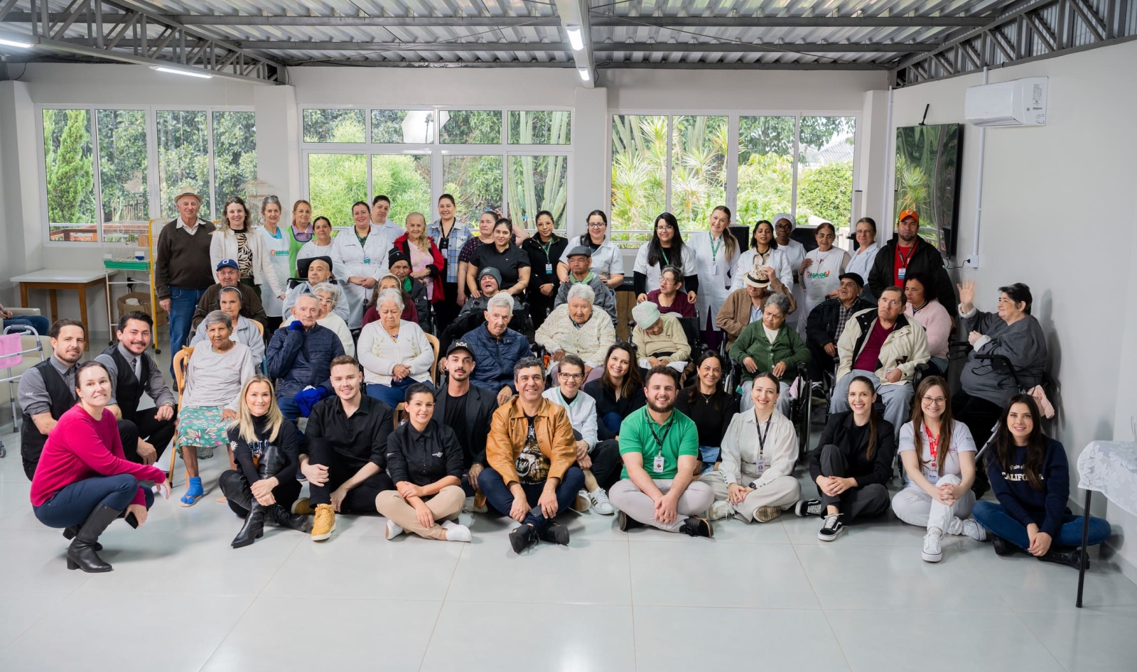 Dia dos Avós é comemorado com programação especial no Abrigo São Vicente de Paulo