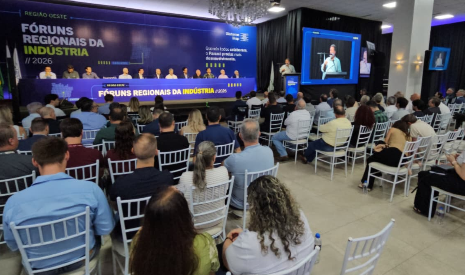 Fórum reúne líderes em Cascavel para pensar protagonismo industrial do PR
