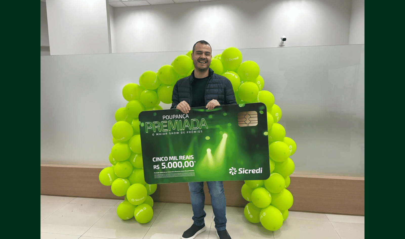 Poupança Premiada: Sicredi Vanguarda já entregou mais de R$ 265 mil em prêmios