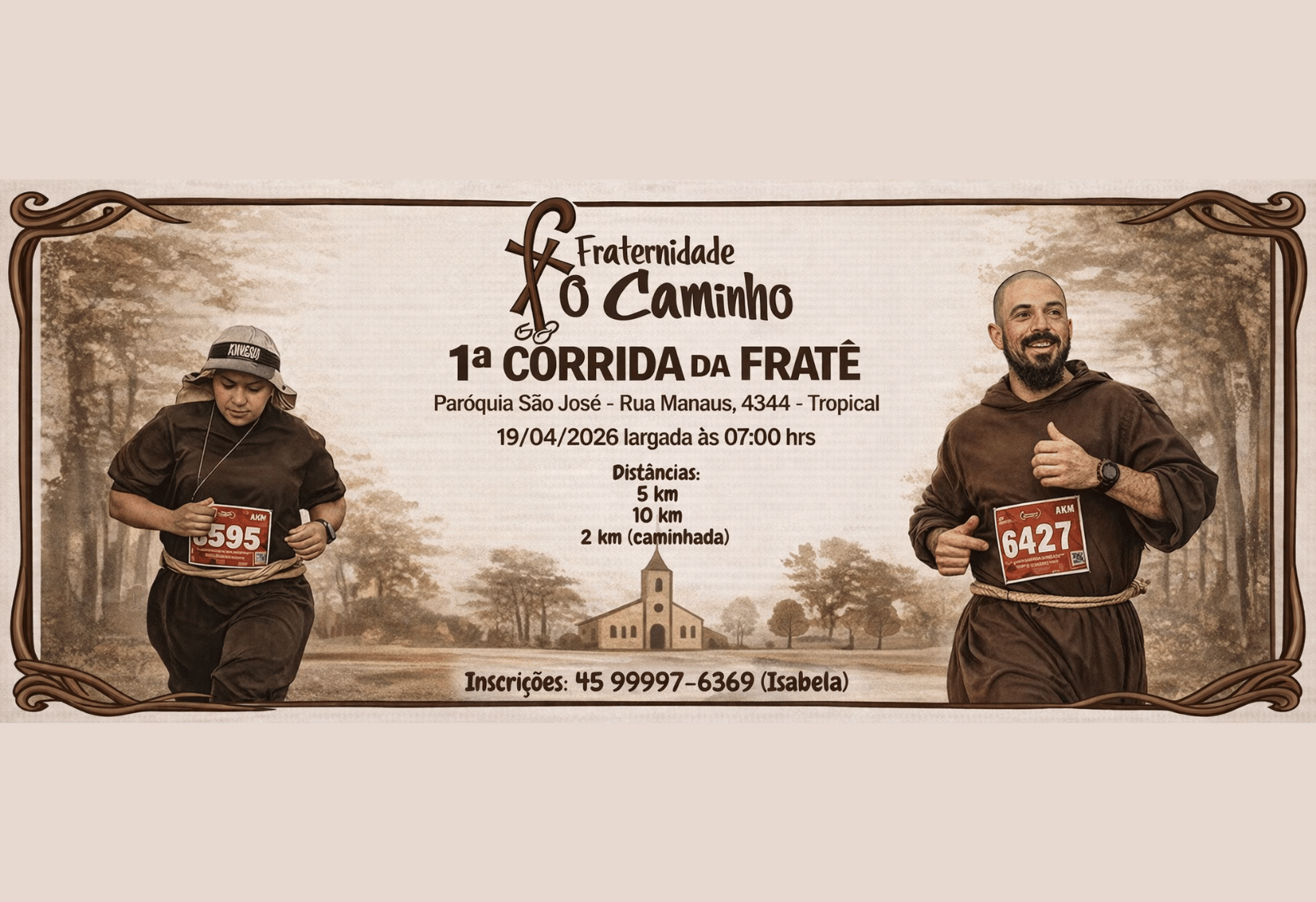 Primeira Corrida da Fratê movimenta Cascavel e abre últimas vagas