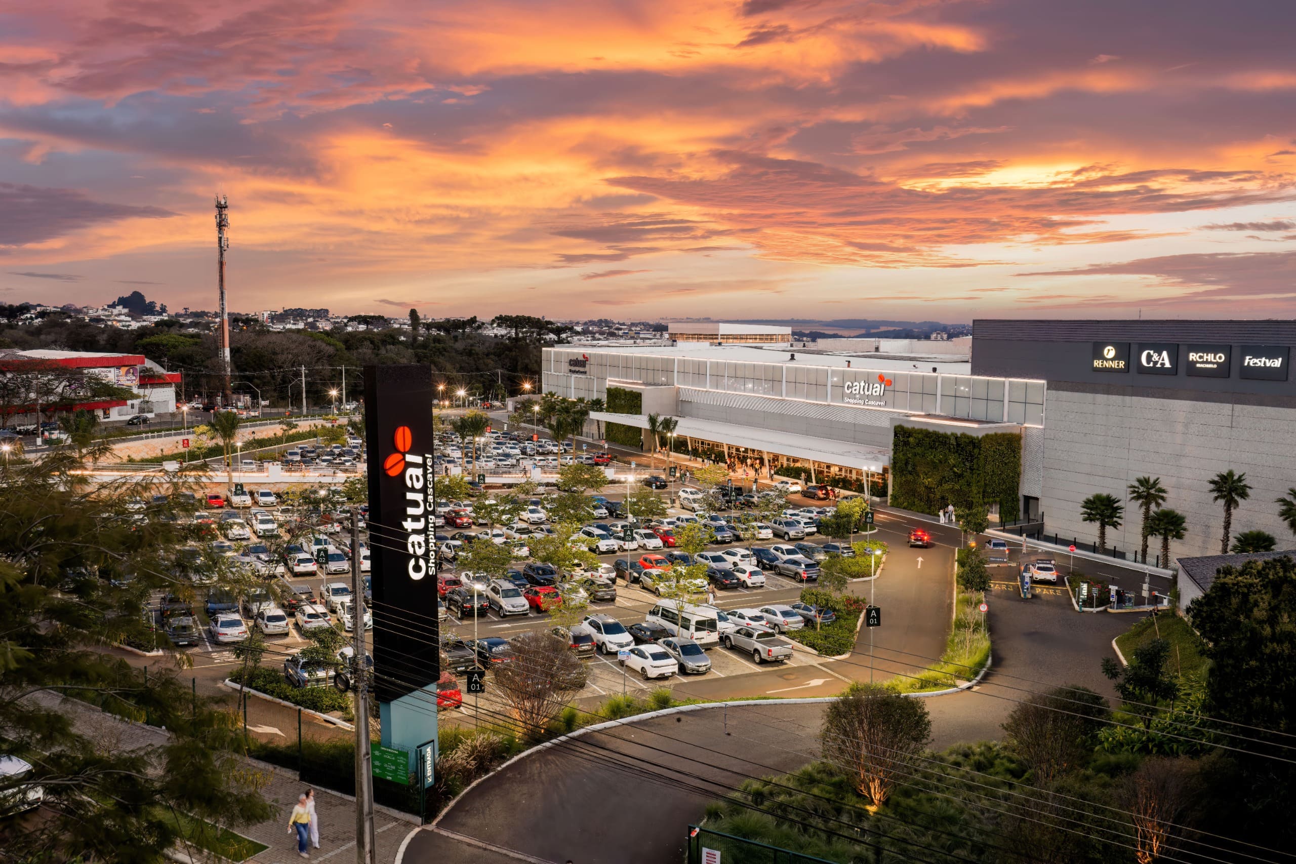 Catuaí Shopping Cascavel funciona em horário normal neste feriado de 7 de setembro