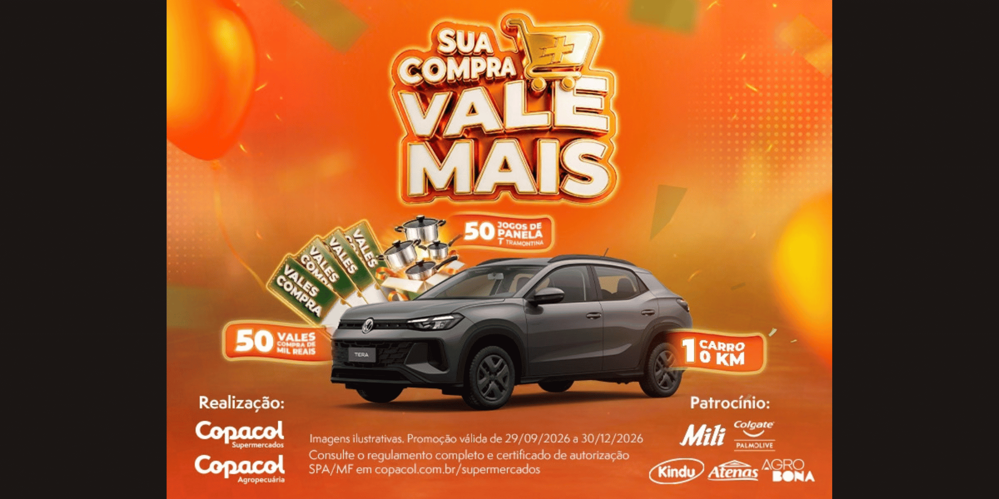 Copacol celebra 63 anos com a promoção "Sua Compra Vale Mais"